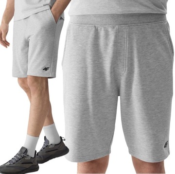 KRÓTKIE SPODENKI DRESOWE MĘSKIE 4F SZORTY TSHOM284 3XL
