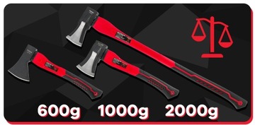 НАБОР ТОПОРОВ КОЛУН ТОПОР ПЛОТНИКА 3 ШТ ДЛЯ ОТРЕЗАНИЯ