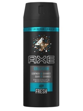 Axe Collision Leather & Cookies dezodorant w sprayu dla mężczyzn 150 ml