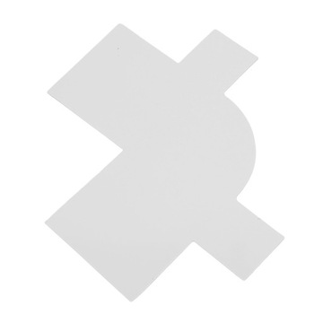 Карточка для укрепления линии роста волос, 5 шт. Универсальная, легкая в формате B7.