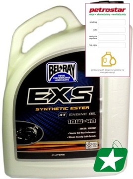 BEL-RAY EXS 10W40 4T 4L SYNTETYK