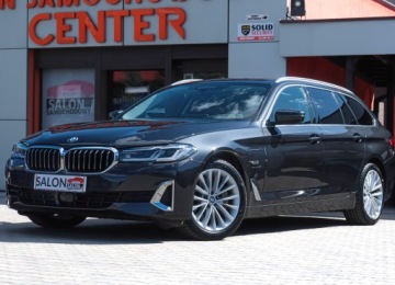 BMW Seria 5 G30-G31 Touring Plug-In 2.0 530e 292KM 2022 BMW 530 292ps Luxury xDrive Laser ACC Skóra HUD Keyles Blis 4xKlima Webasto, zdjęcie 1