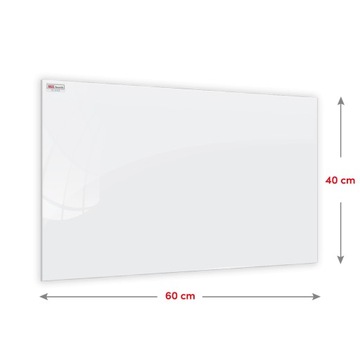 Декоративная доска из магнитного стекла 60x40 Pearl