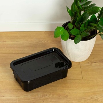 4X ПЛАСТИКОВЫЙ КОНТЕЙНЕР С КРЫШКОЙ ПЛАСТИКОВАЯ КОРОБКА