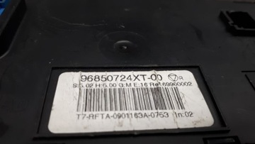 96850724XT PANEL KLIMATIZACE PEUGEOT 308 T7