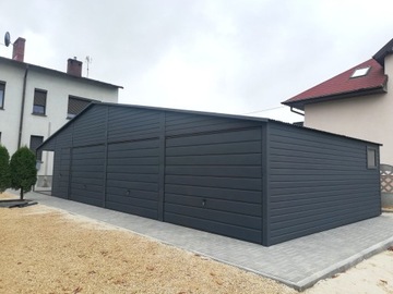 Жестяной гараж 5,5х6