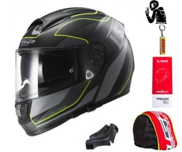 Kask LS2 FF397 VECTOR FT2 VANTAGE BLACK YELOW 3XL
