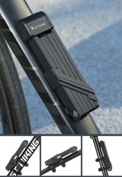 Замок безопасности велосипедный, замок для велосипеда West Biking, прочный УЛОК