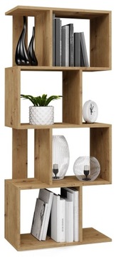 МОДУЛЬНЫЙ ШКАФ С ОТКРЫТОЙ ПОЛКОЙ Узкая стойка ДУБ ARTISAN