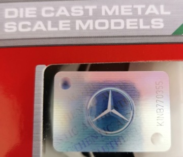 МОДЕЛЬ Kinsmart 1:48 Mercedes-Benz Sprinter в упаковке