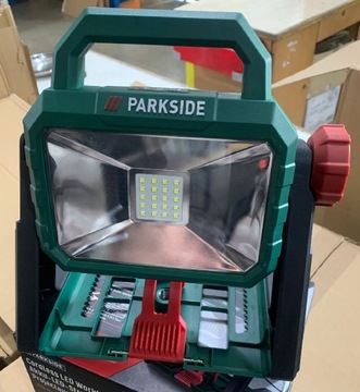 Отражатель Галогенная лампа Аккумуляторная светодиодная 20 В/12 В от сети PARKSIDE