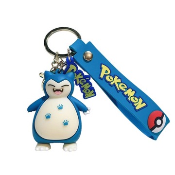 Breloczek Sylikonowy z Serii Pokemon Go Zawieszka Brelok Snorlax