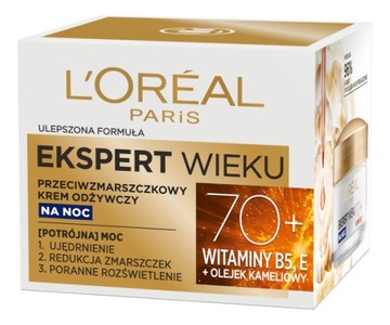 LOREAL Ekspert Wieku 70+ krem na noc