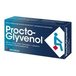 PROCTO GLYVENOL CZOPKI 10 SZTUK