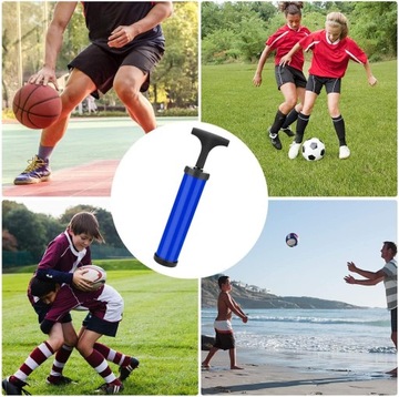 НАСОС V4 ДЛЯ МЯЧЕЙ, ВОЗДУШНЫХ ШАРОВ, ВЕЛОСИПЕДНОГО МАТРАСА, РУЧНАЯ НАДУВКА + ИГЛА ДЛЯ СМЕШИВАНИЯ