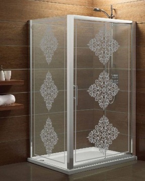 Naklejki mrożone szkło szronione szyby okna