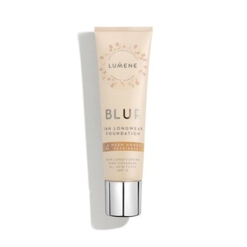 LUMENE Wygładzający podkład do twarzy BLUR 4 WARM HONEY 30ml