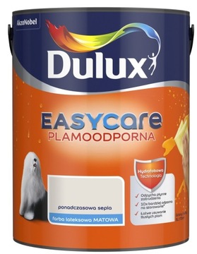 FARBA DULUX EASY CARE- ponadczasowa sepia, 5l