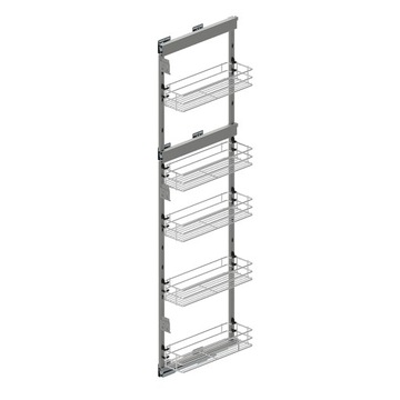 KOSZ CARGO MAXI 20 DO SZAFKI 20 CM WYS.1700 CICHY DOMYK CHROM REJS LEWE