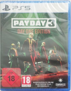 PAYDAY 3 PAY DAY 3 DAY ONE EDITION FOLIA - PS5