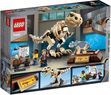 LEGO Jurassic World 76940 — подарок для выставки окаменелостей тираннозавра