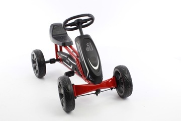 Детский педальный картинг с регулируемым сиденьем TUV 45кг.