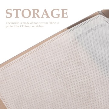 Прозрачная сумка для компакт-дисков Сумка для альбомов Папка