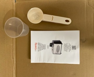 МАШИНА ДЛЯ ПРИГОТОВЛЕНИЯ МОРОЖЕНОГО СОРБЕТА И ЙОГУРТА 1,5л 150Вт H.KOENIG