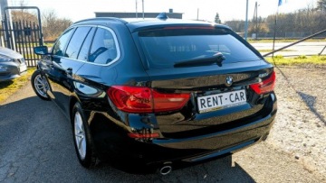 BMW Seria 5 G30-G31 Touring 520d 190KM 2018 BMW 520 190PS OPŁACONY Bezwypadkowy Automat, zdjęcie 9