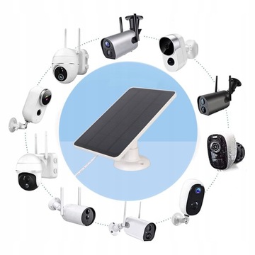 PANEL SŁONECZNY 4W DO KAMER BIAŁY