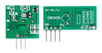 Радиопередатчик Arduino 433 МГц + модуль приемника