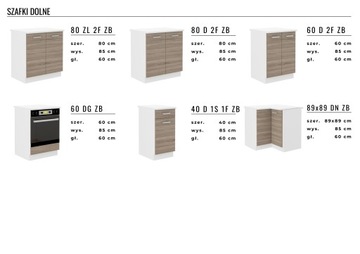 Дизайн кухонной мебели - ОКСФОРД