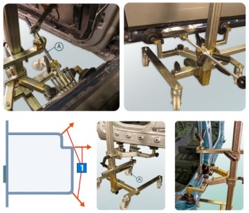 Рамка для удаления вмятин Аксессуары SMART PULLER GOLD AUTOROBOT