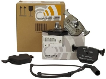 OE BMW ЗАДНИЕ ДИСКИ + КОЛОДКИ BMW X5 E53 324MM