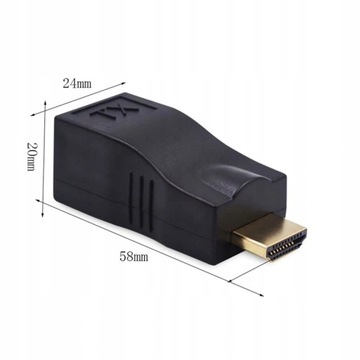 РАСШИРИТЕЛЬ HDMI ЧЕРЕЗ РАЗЪЕМ RJ45 CAT 5E/6 30M 1080p