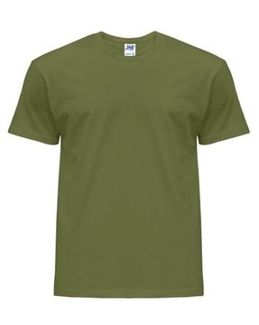 Koszulka męska t-shirt 100% bawełna JHK Zgniła Zieleń