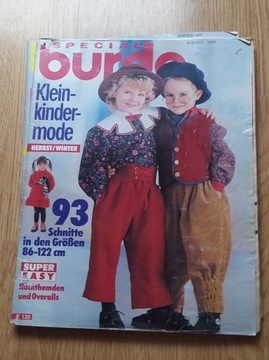 Czasopismo Burda special moda dziecięca