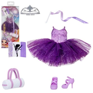 RAINBOW HIGH FASHION PACK STYLIZACJA ZESTAW MODOWY DLA LALKI VIOLET WILLOW