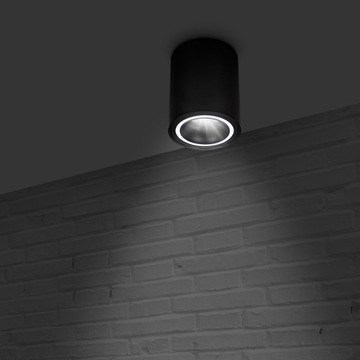 Накладной галогенный светильник LED TUBE GU10 black SPOT для ROOM