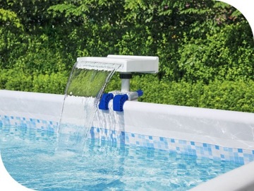 Светодиодный душ Water Cascade Waterfall для бассейна Bestway 58619 НОВАЯ МОДЕЛЬ 2024 года