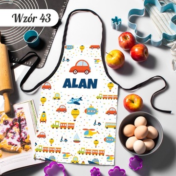 КУХОННЫЙ ФАРТУК ФАРТУК ДЕТСКИЙ ФРАКТОК С НАЗВАНИЕМ