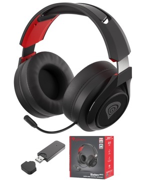 OUTLET Słuchawki Bezprzewodowe z Mikrofonem GENESIS Selen 400 PC/PS4/Switch