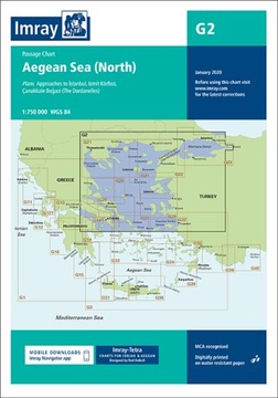 G2 Aegean Sea (North) (Passage Chart)