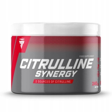 Trec L-Cytrullina Cytrulina Przedtreningówka CITRULLINE SYNERGY 80 porcji