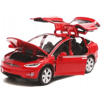 Samochód Dla Dzieci MODEL TESLA X 1:32 Premium