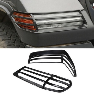 Oslony ozdobne lamp poszerzeń Jeep Wrangler JL