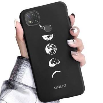 Матовый черный чехол для Xiaomi Redmi 9C + закаленное СТЕКЛО Redmi 9C NFC-экран