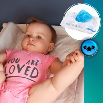 100 szt Pachnące Woreczki Duże Wytrzymałe Worki na zużyte pieluchy AKUKU