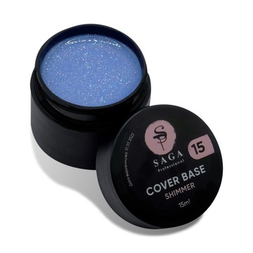 SAGA Professional Cover Shimmer Base 15, 15 ml
