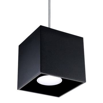 Lampa wisząca sufitowa LED QUAD 1 czarny